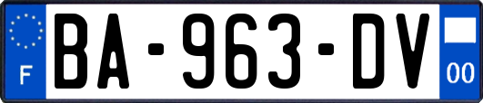 BA-963-DV