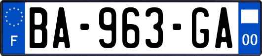 BA-963-GA