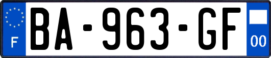 BA-963-GF