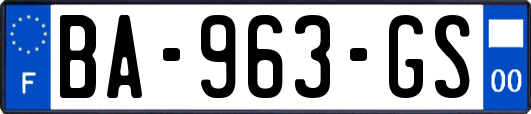 BA-963-GS