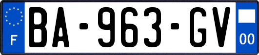 BA-963-GV