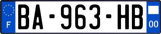 BA-963-HB