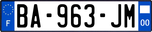 BA-963-JM