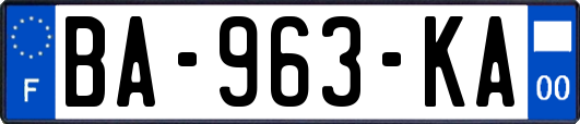 BA-963-KA