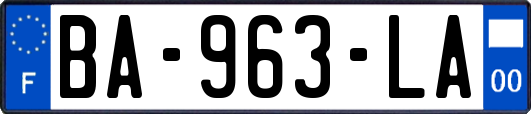 BA-963-LA