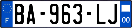 BA-963-LJ