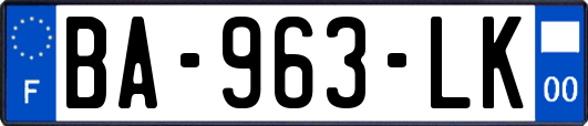BA-963-LK