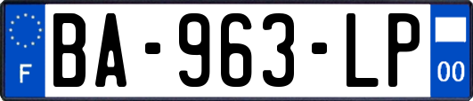 BA-963-LP
