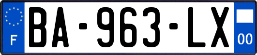 BA-963-LX