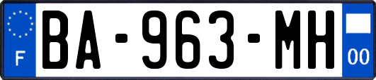 BA-963-MH