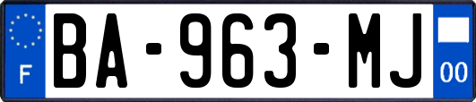 BA-963-MJ