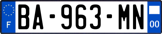 BA-963-MN