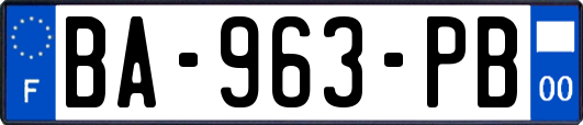 BA-963-PB