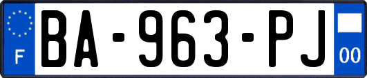 BA-963-PJ