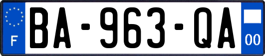 BA-963-QA