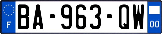 BA-963-QW