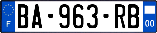 BA-963-RB