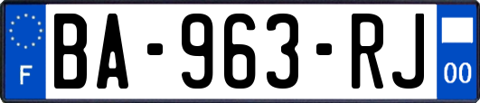 BA-963-RJ