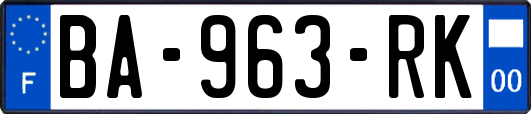 BA-963-RK