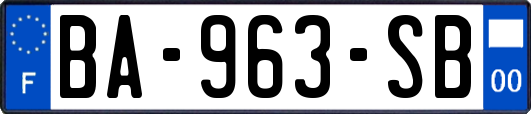 BA-963-SB