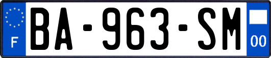 BA-963-SM