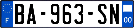 BA-963-SN