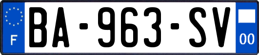 BA-963-SV