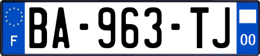 BA-963-TJ