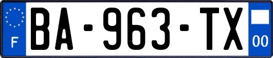 BA-963-TX