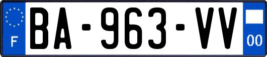 BA-963-VV