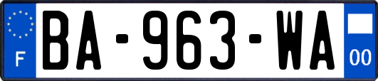 BA-963-WA