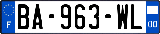 BA-963-WL