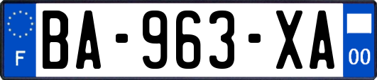 BA-963-XA