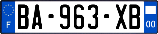 BA-963-XB