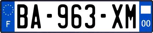 BA-963-XM