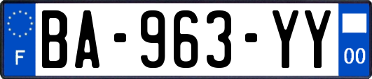 BA-963-YY