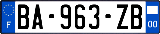 BA-963-ZB