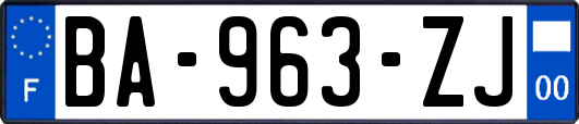 BA-963-ZJ