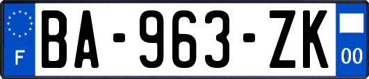 BA-963-ZK