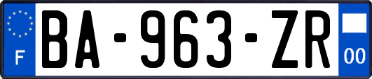 BA-963-ZR