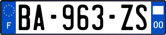 BA-963-ZS