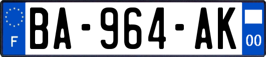 BA-964-AK