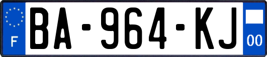 BA-964-KJ
