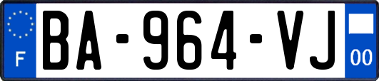 BA-964-VJ