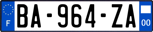 BA-964-ZA