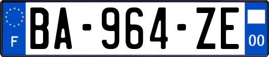 BA-964-ZE