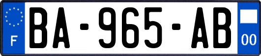 BA-965-AB