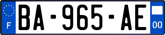 BA-965-AE