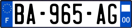 BA-965-AG