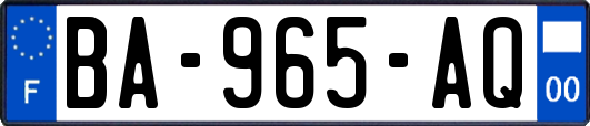 BA-965-AQ